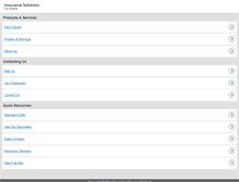 Tablet Screenshot of insurancesolutionsny.com